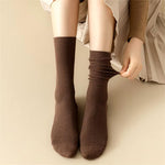 cozy ribbed crew socks boogzel clothing