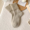 cozy ribbed wool socks boogzel clothing