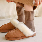 cozy ribbed wool socks boogzel clothing