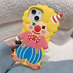 creepy clown iphone case boogzel clothing