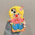 creepy clown iphone case boogzel clothing