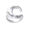 crescent chunky ring boogzel clothing