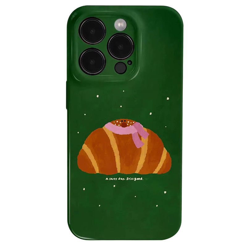 croissant aesthetic iphone case boogzel clothing