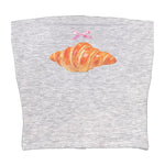 croissant print tube top boogzel clothing