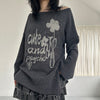 cute and psycho long sleeve top boogzel clothing