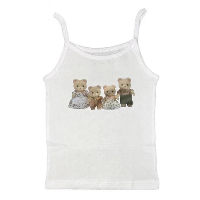 y2k cute bears tank top boogzel clothing