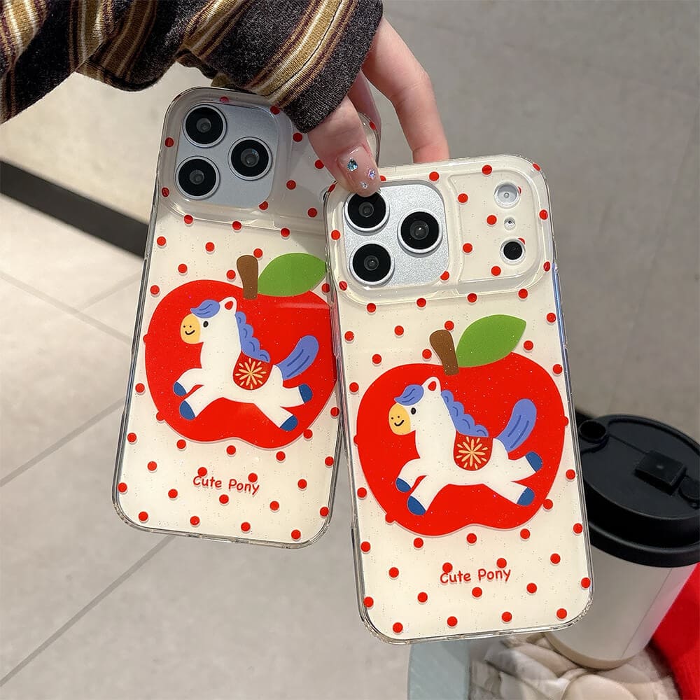 cute pony iphone case boogzel clothing