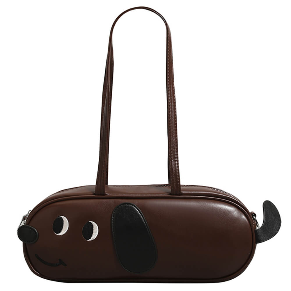 dachshund shaped shoulder bag boogzel clothing