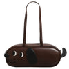 dachshund shaped shoulder bag boogzel clothing