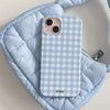 pastel blue plaid iphone case boogzel clothing