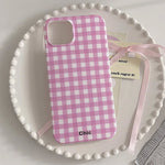 danish pastel checkered iphone case boogzel clothing