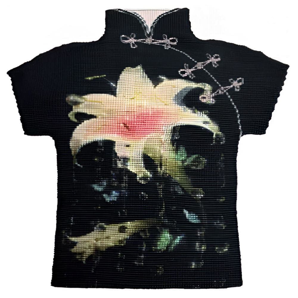 dark lily graphic t-shirt boogzel clothing