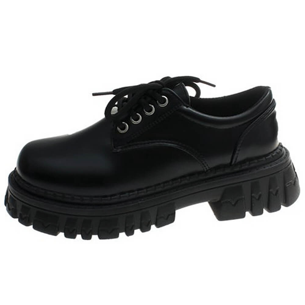 dark academia chunky platform boots boogzel clothing