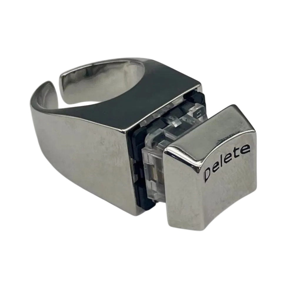 delete chunky ring boogzel clothing