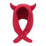 devil horns hood hat boogzel clothing