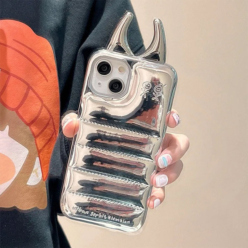 Devil Horns Puffer iPhone Case Devil Horns Puffer iPhone Case