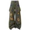 distressed cargo jeans boogzel clothing