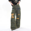 distressed cargo jeans boogzel clothing