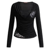 diva y2k lace top boogzel clothing