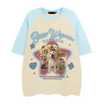 puppy graphic oversized tee boogzel clothing