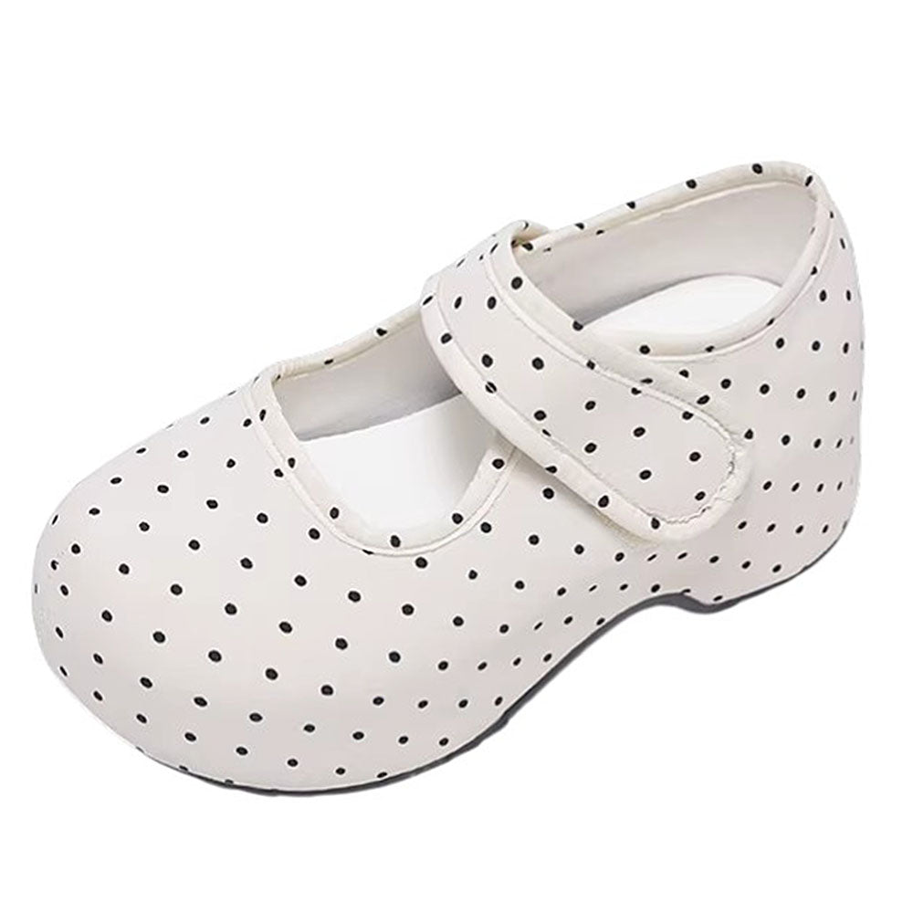 dollcore polka dot mary jane platforms boogzel clothing