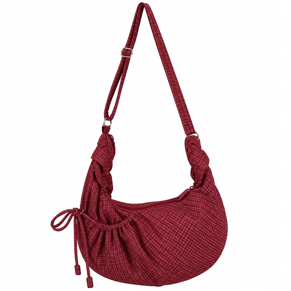 downtown girl plaid shoulder bag boogzel clothing