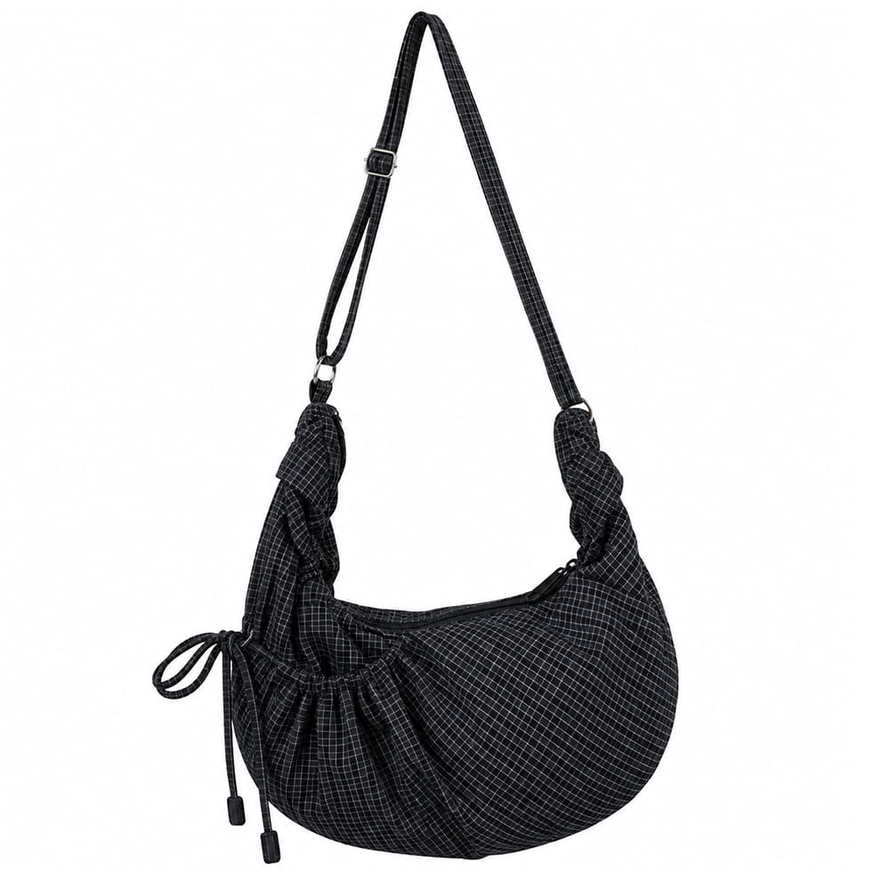 downtown girl plaid shoulder bag boogzel clothing