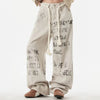 downtown girl graffiti denim pants boogzel clothing