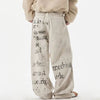 downtown girl graffiti denim pants boogzel clothing
