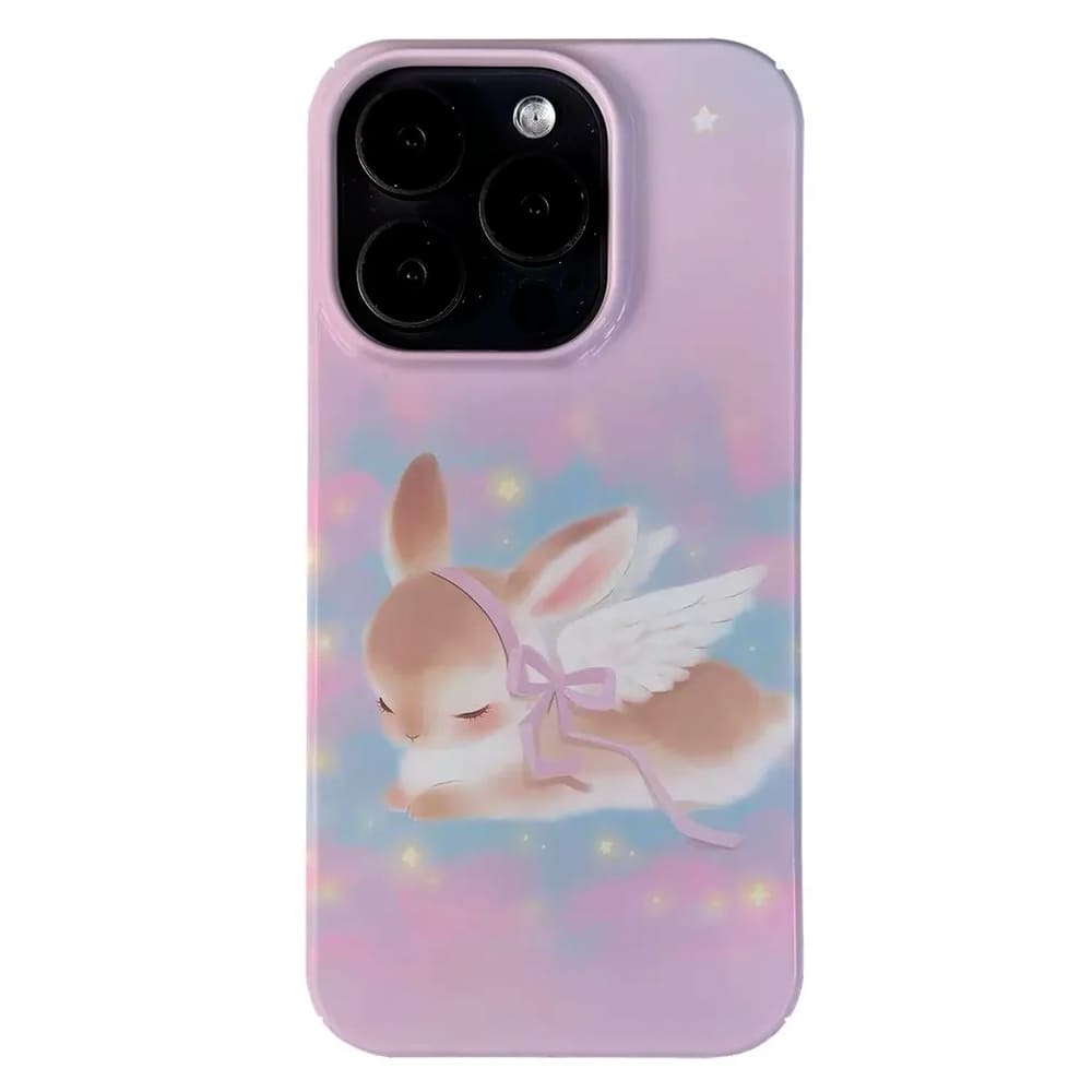 dreamcore angel bunny iphone case boogzel clothing