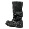 dusty road mid calf buckle boots boogzel clothing