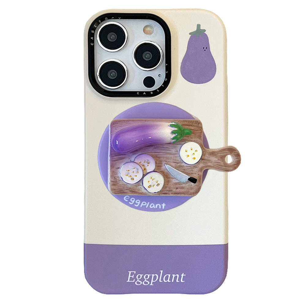 eggplant iphone case boogzel clothing