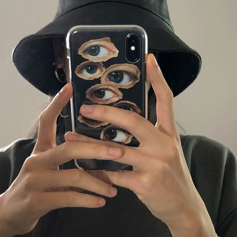 Grunge Aesthetic Eyes IPhone Case boogzel clothing