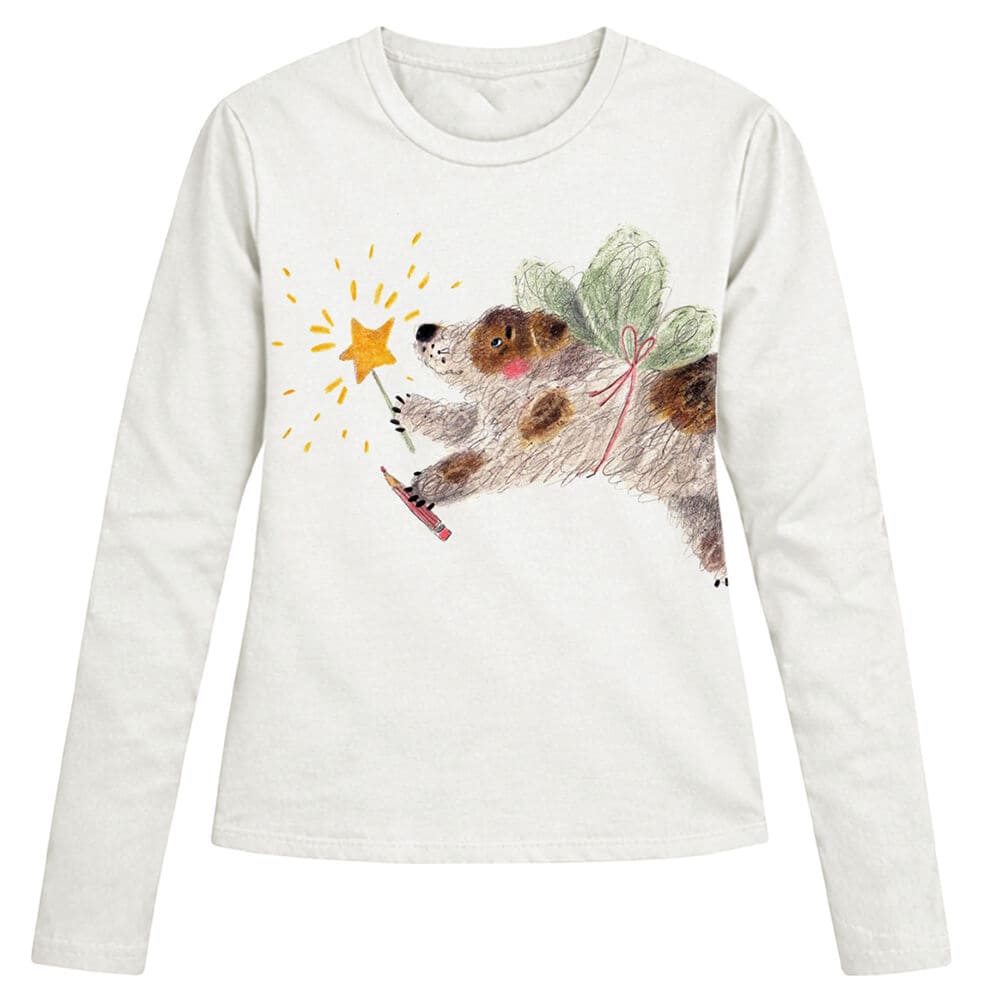 fairy dog long sleeve top boogzel clothing