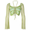 fairy butterfly halter crop top boogzel clothing