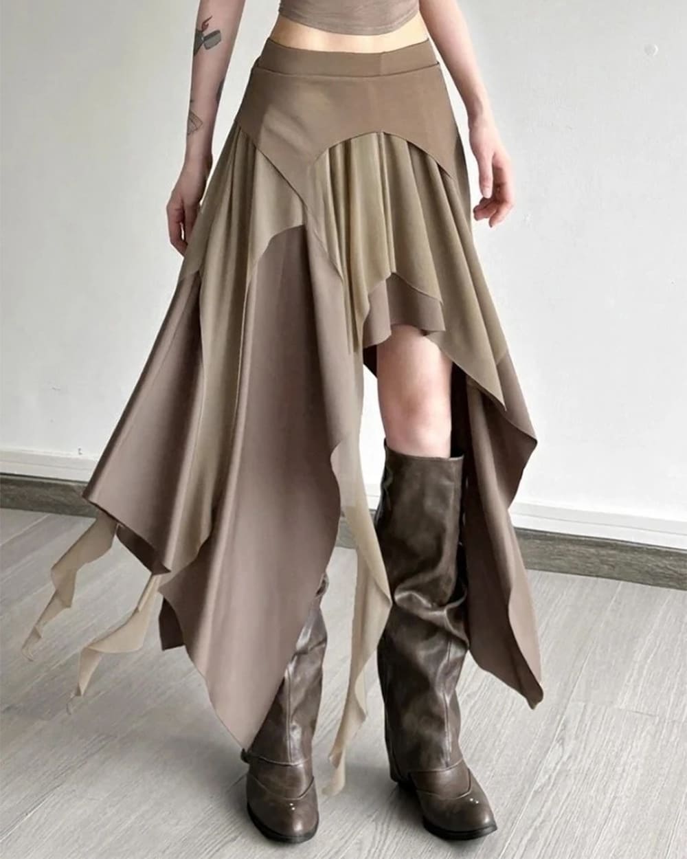 fairycore layered skirt boogzel clothing