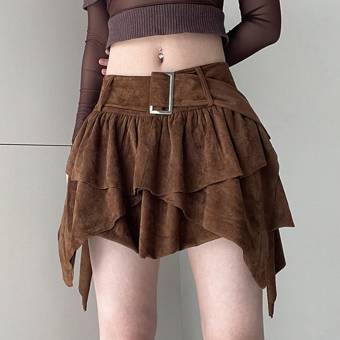 fairycore aesthetic cord skirt boogzel clothing