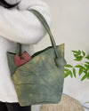 fairycore aesthetic lotus leaf bag boogzel clothing