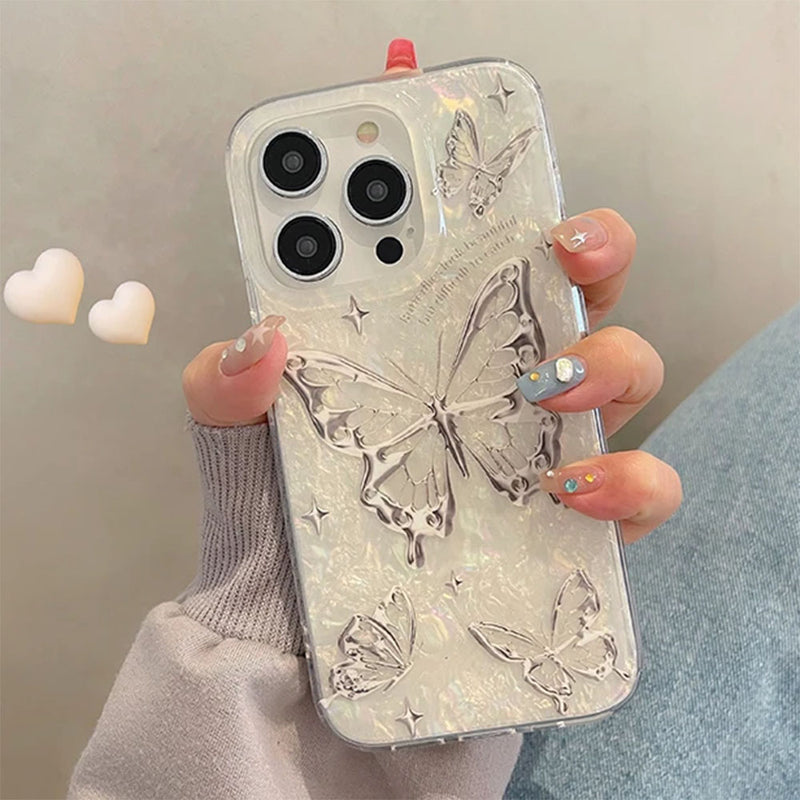 fairycore butterfly iphone case boogzel clothing