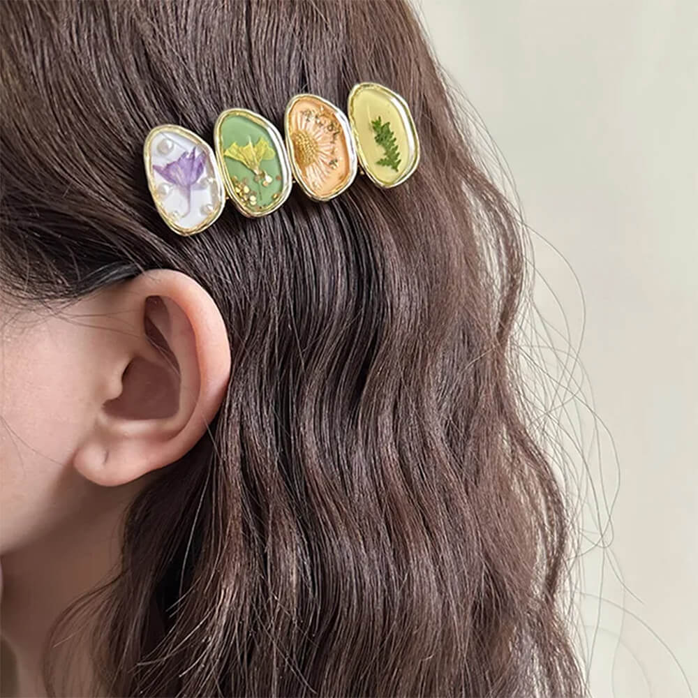 fairycore flower hair clips boogzel clothing