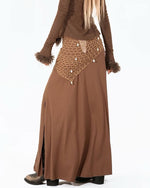 fairycore patchwork maxi skirt boogzel clothing