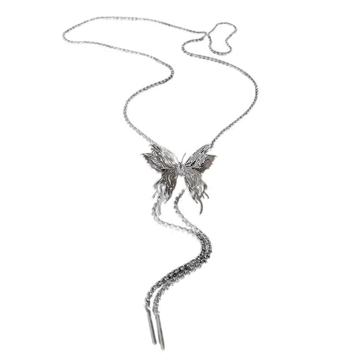fairy grunge butterfly body chain boogzel clothing