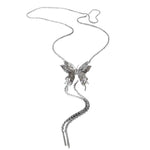 fairy grunge butterfly body chain boogzel clothing