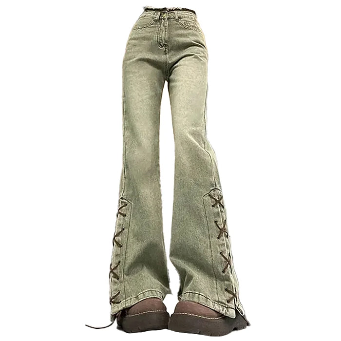 Sage Green Baggy Jeans  BOOGZEL CLOTHING – Boogzel Clothing