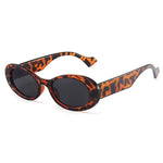 leopard oval sunglasses boogzel clothing