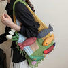 fish crochet shoulder bag boogzel clothing