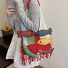 fish crochet shoulder bag boogzel clothing