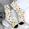 fish print socks boogzel clothing