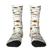 fish print socks boogzel clothing