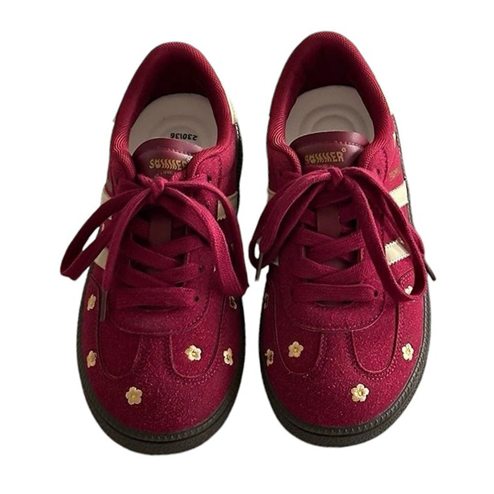 floral aesthetic sneakers boogzel clothing